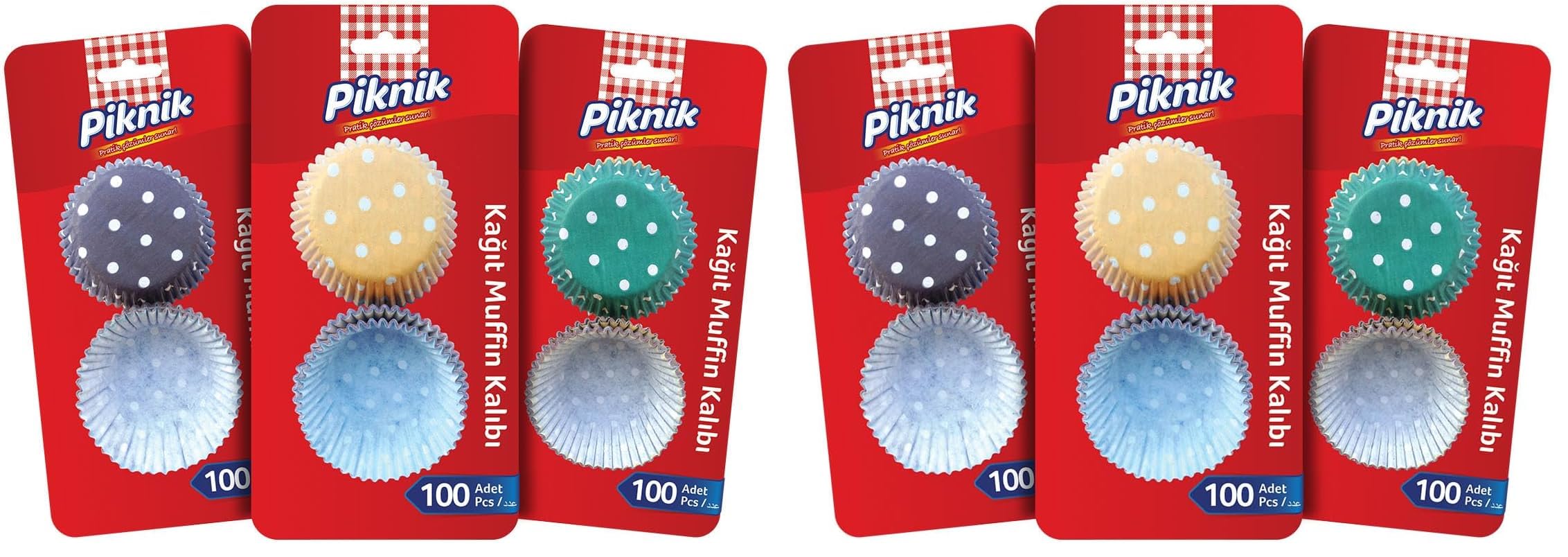 Piknik Kek Kapsülü 60'Li 2li paket