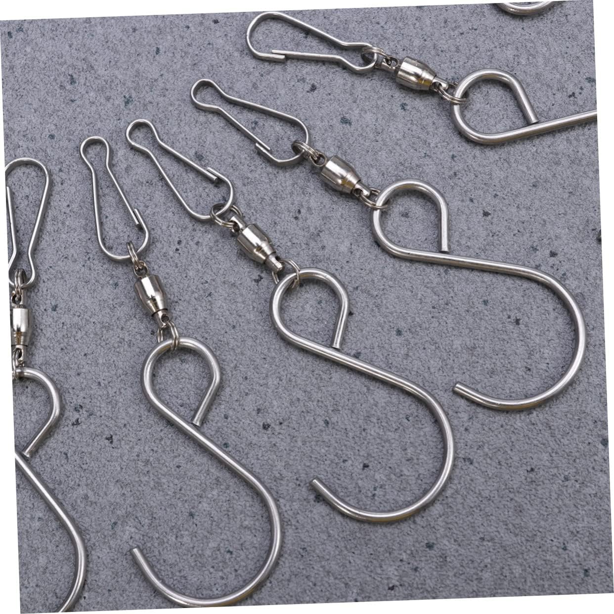 10pcs Swivel S Hanging Hooks Clips for Outdoor Wind Chimes image 5