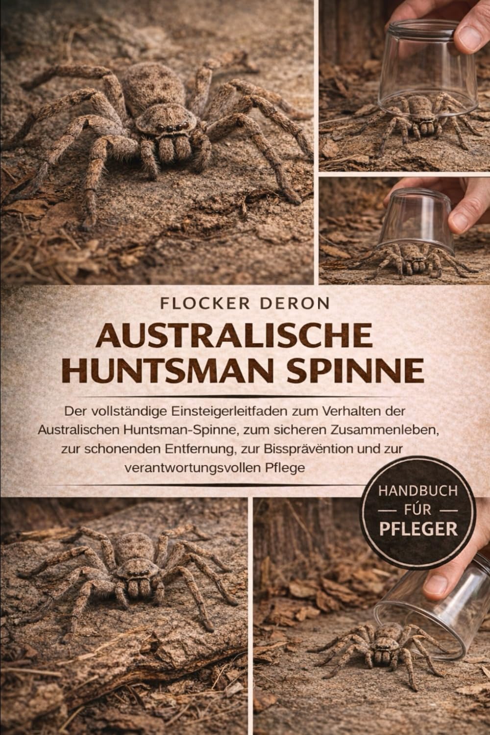 AUSTRALISCHE HUNTSMAN-SPINNE: Der vollständige Einsteigerleitfaden zum Verhalten der Australischen Huntsman-Spinne, zum sicheren Zusammenleben, zur ... und zur verantwortungsvollen Pflege