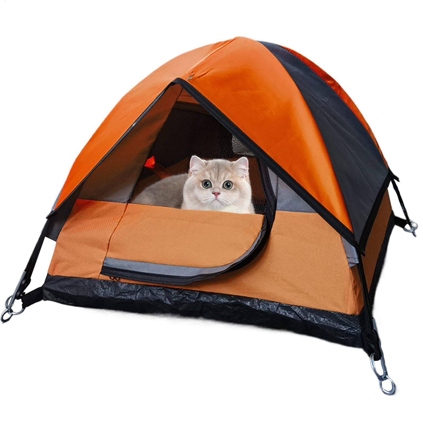 Tente de jeu pour chat extérieure - Maison de camping imperméable petits chiens