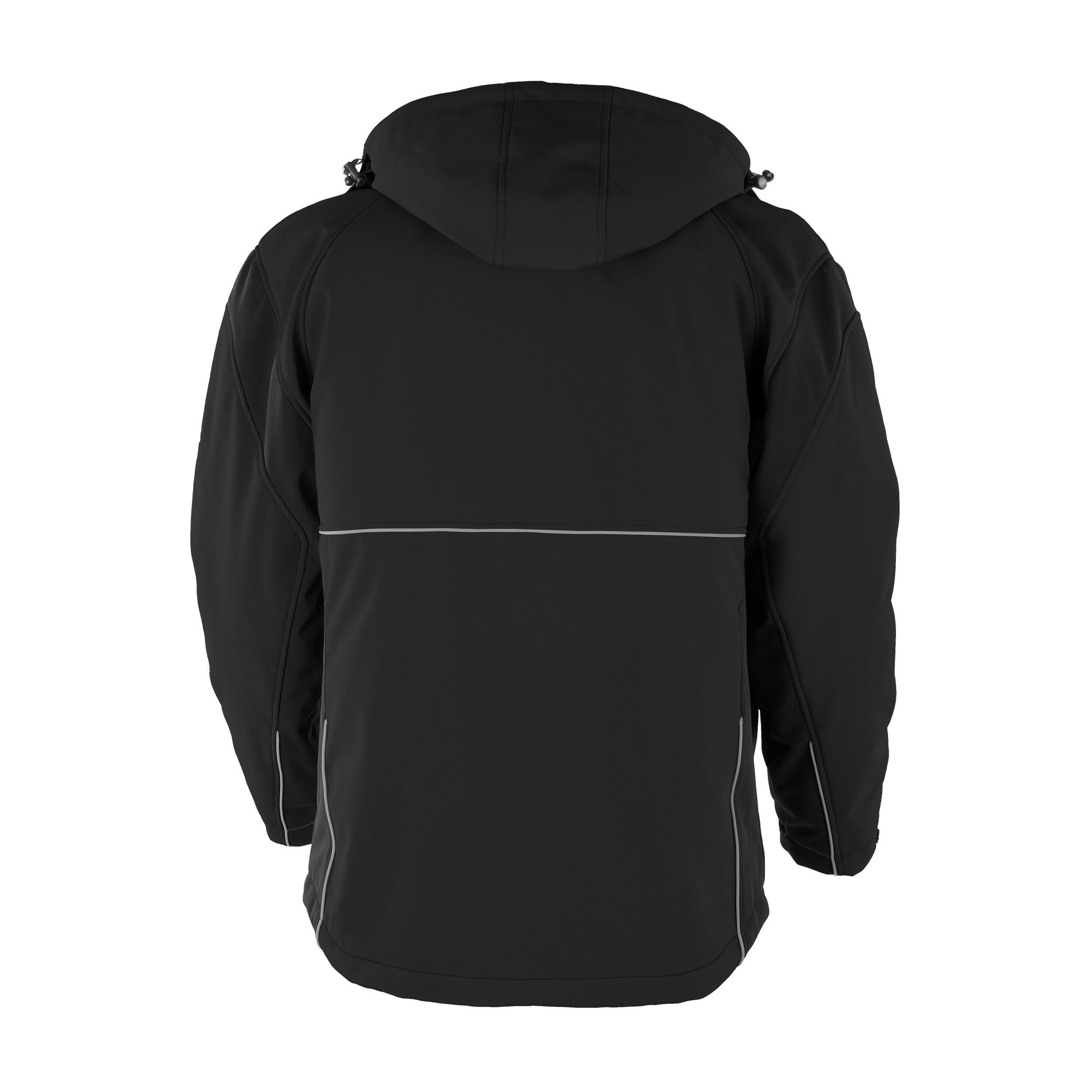 Qualitex - Kurtka softshell PRO - wysokiej jakości, 2-kolorowe kurtki na zimę, pasujące do kolekcji Pro. Liczne kieszenie i odpinany kaptur.
