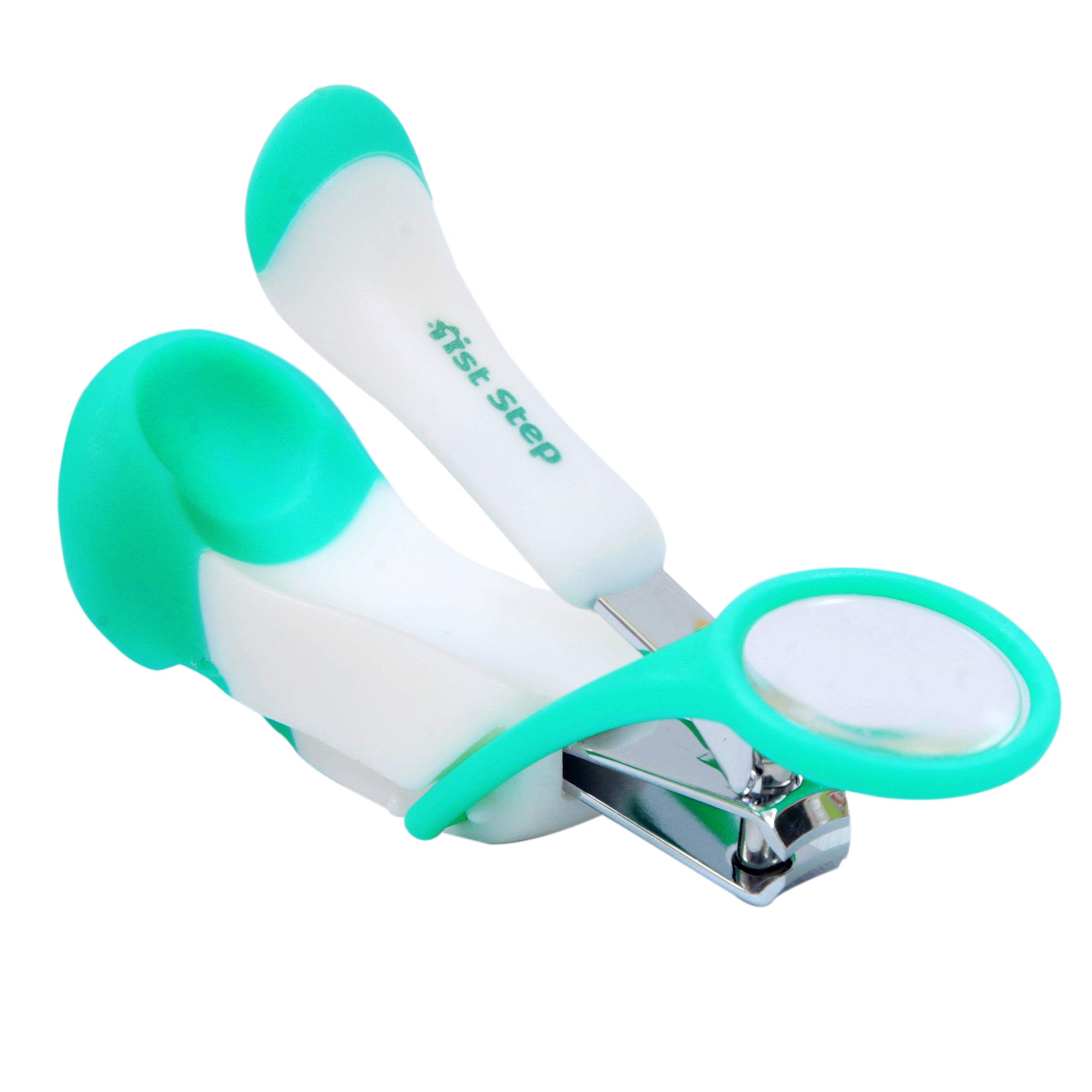 1st Step Baby Nail Clipper with Magnifying Glass (Mint Green)-image-37