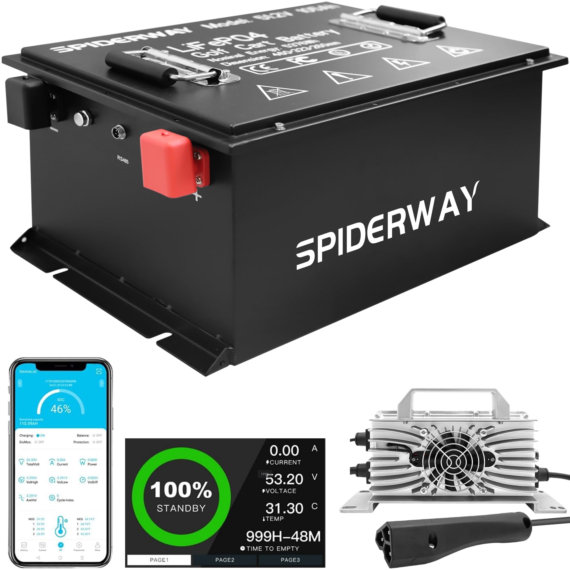 best golf cart lithium batteries