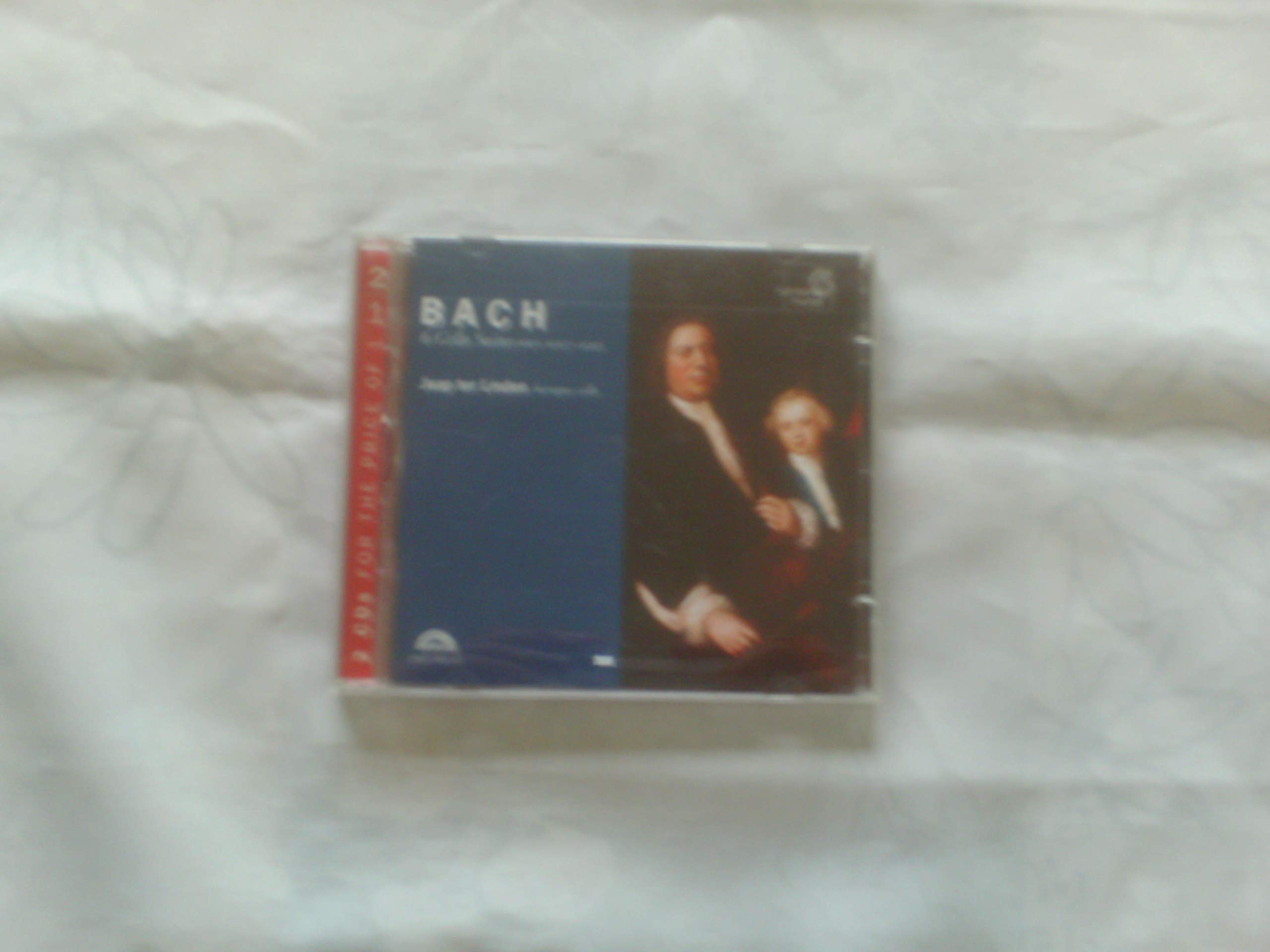BACH 6 Cello Suites BWV 1007-1012 [Audio CD] Jaap ter Linden - baroque cello
