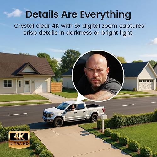 Miniatura 4 de aosu 2K Indoor Security Camera T2 Ultra 4K Solar Outdoor Wireless Security Cameras