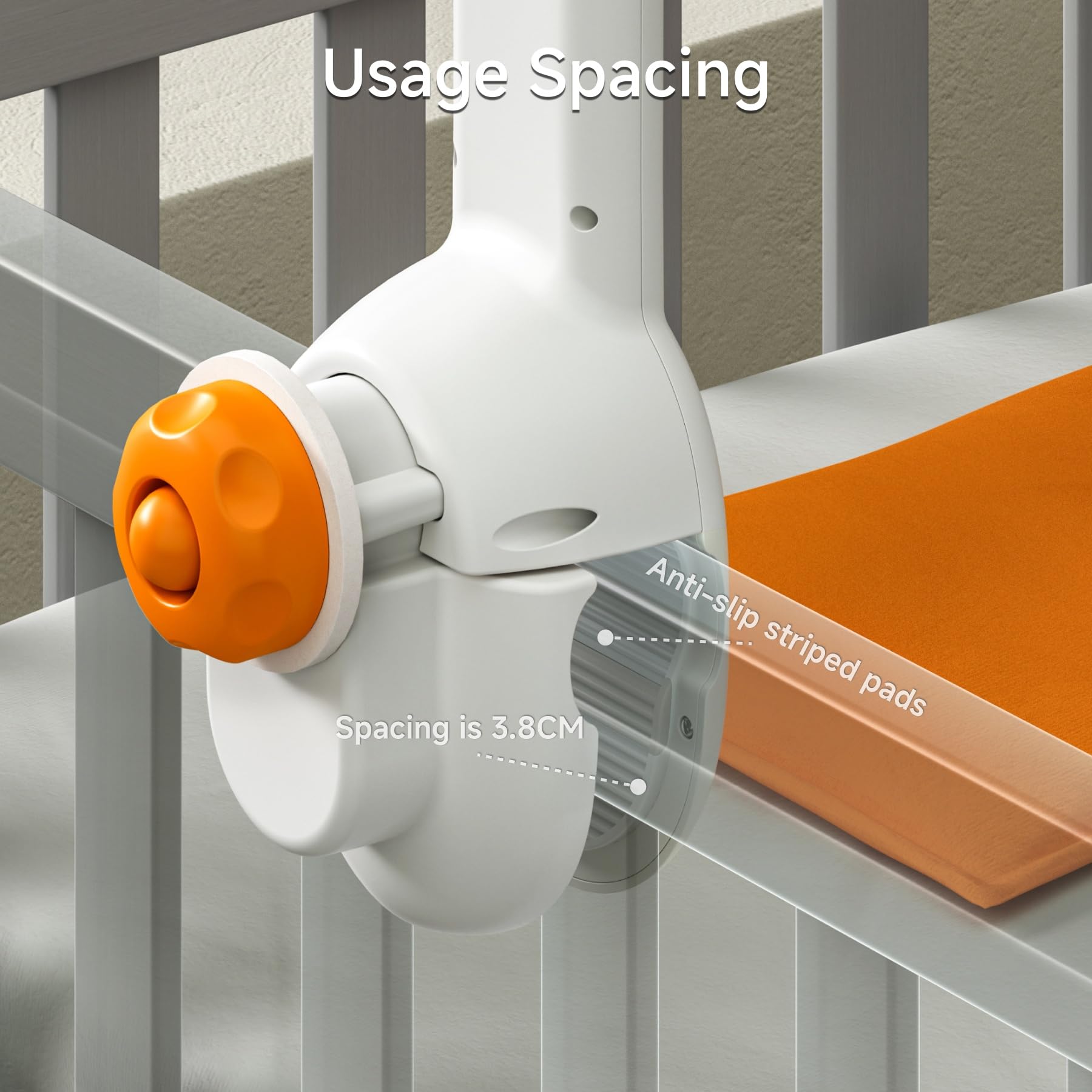 TUMAMA Baby Mobile Babybett Mit Musik, Baby Mobiles Für Bett Mit Projektion Licht, Rotation, Musik Spieluhr, Drehbares Und Abnehmbares Greifspielzeug Zubehör Spielzeug
