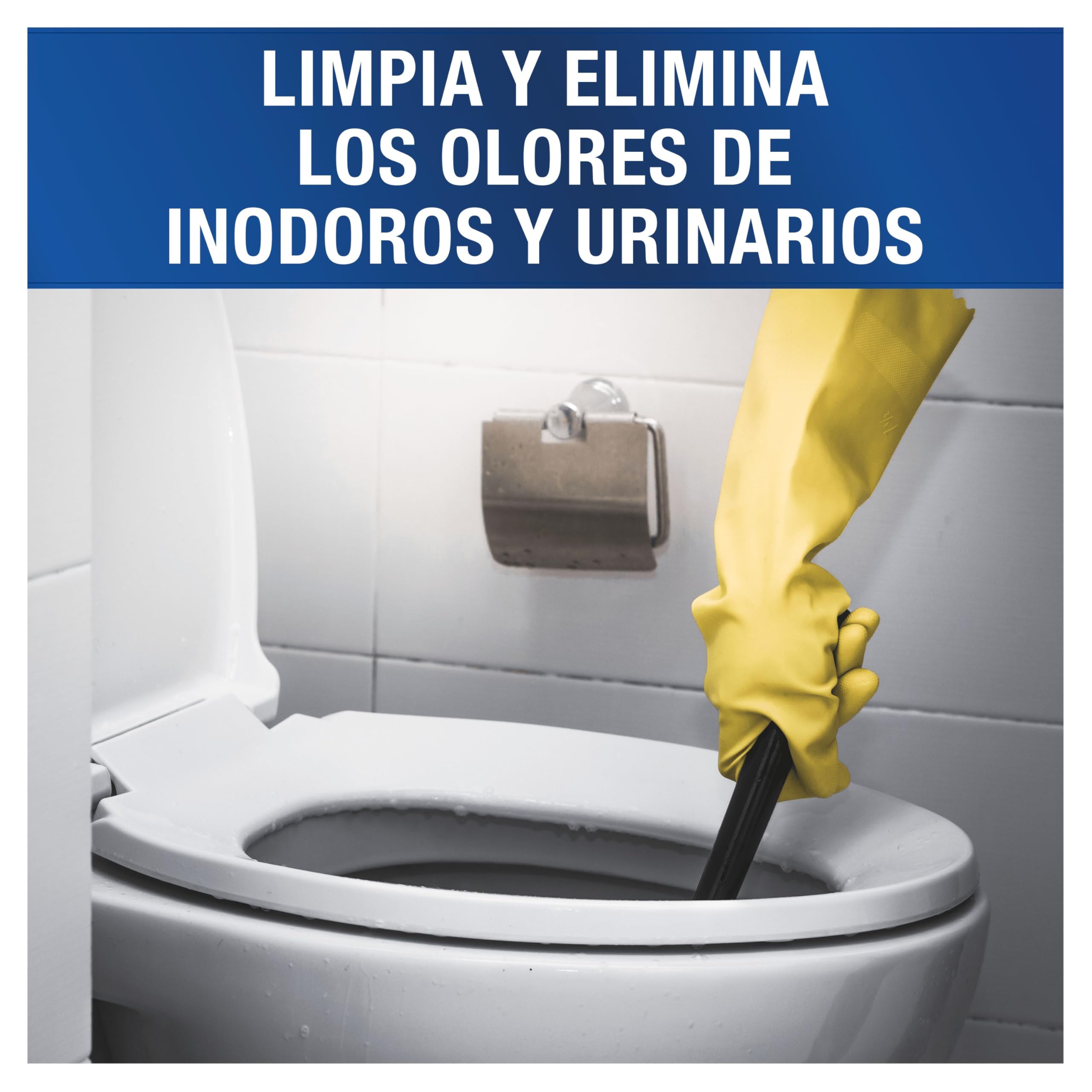 Viakal Professional, Limpiador para inodoros, 9L (12 x 750ml), eliminacion y prevencion de cal