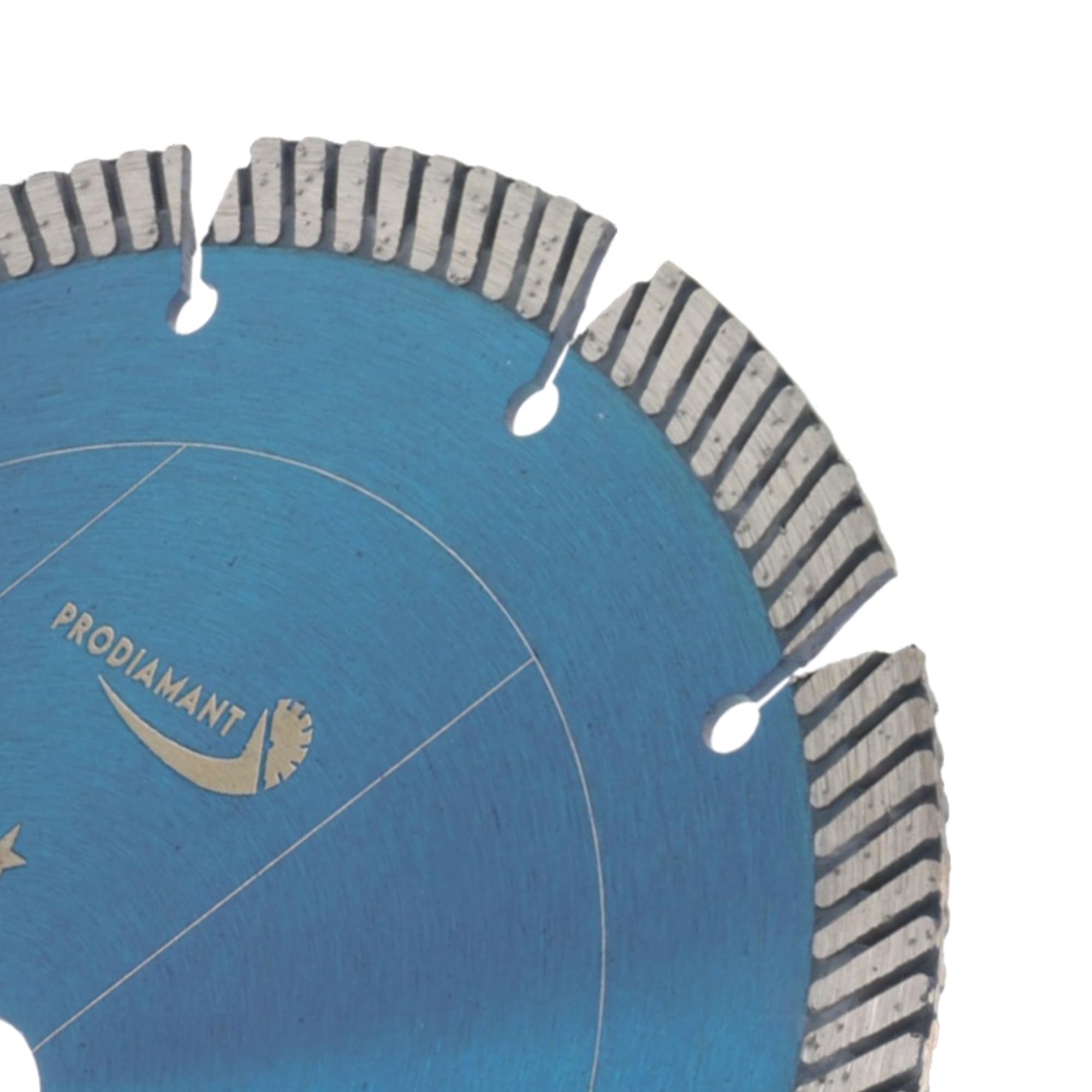 PRODIAMANT Fastcut Disco da taglio diamantato ad alta velocità 180 mm x 22,23 mm per materiali da costruzione molto duri come la pietra arenaria calcarea
