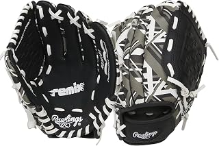 Rawlings Remix 10.5" T-Ball Youth Baseball Softball Glove | Left Hand Throw | Lightweight Beginner Glove Ages 6-9