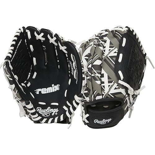 Rawlings | Guante Remix para T-Ball y Béisbol/Sóftbol Juvenil | Tamaños 9" - 10.5"