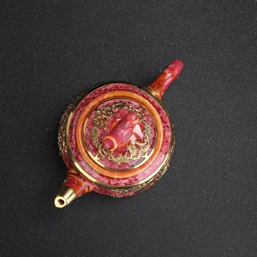 Ceramiczny czajniczek do domowego biura Kung Fu zestaw do herbaty czajniczek ceramiczny pojedynczy garnek popołudniowa herbata nauka czajniczek herbata impreza dekoracja dzbanek do herbaty ceramiczny