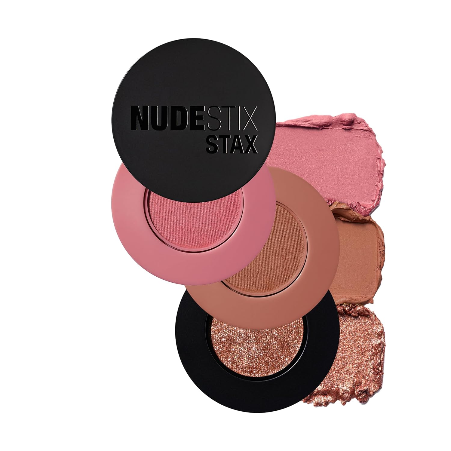 Nudestix STAX All Over Color Blush Balm – Multi-Use Cream Blush for Cheeks, Eyes & Lips with Soft Matte Finish - Image 2