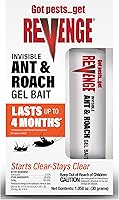 Vista 1 de Revenge - Cebo invisible de gel para hormigas y cucarachas, protección duradera para plagas domésticas