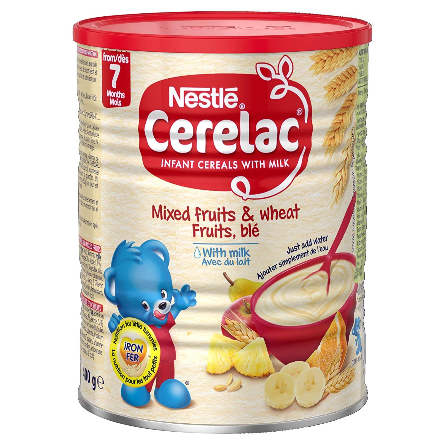 Nestle Cerelac Infant Cereal With Milk From 8 Months Mixed Fruits 
