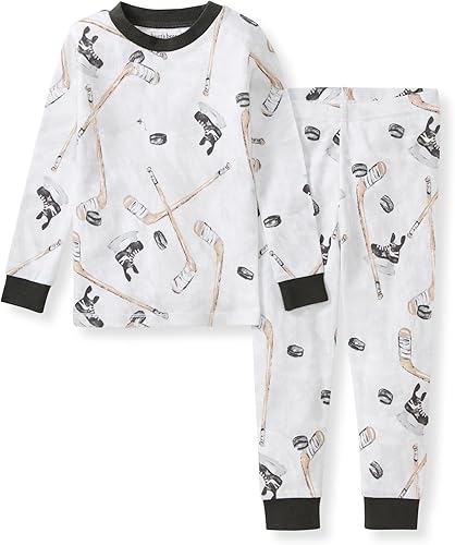 Miniatura 122 de Burt's Bees Baby - Conjunto de pijama de algodón de 2 piezas para bebés y niños, camiseta de manga larga y pantalón largo