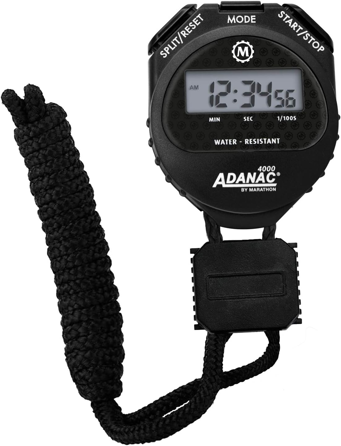 MARATHON Adanac 4000 Digital Stopwatch Timer, Black High Precision