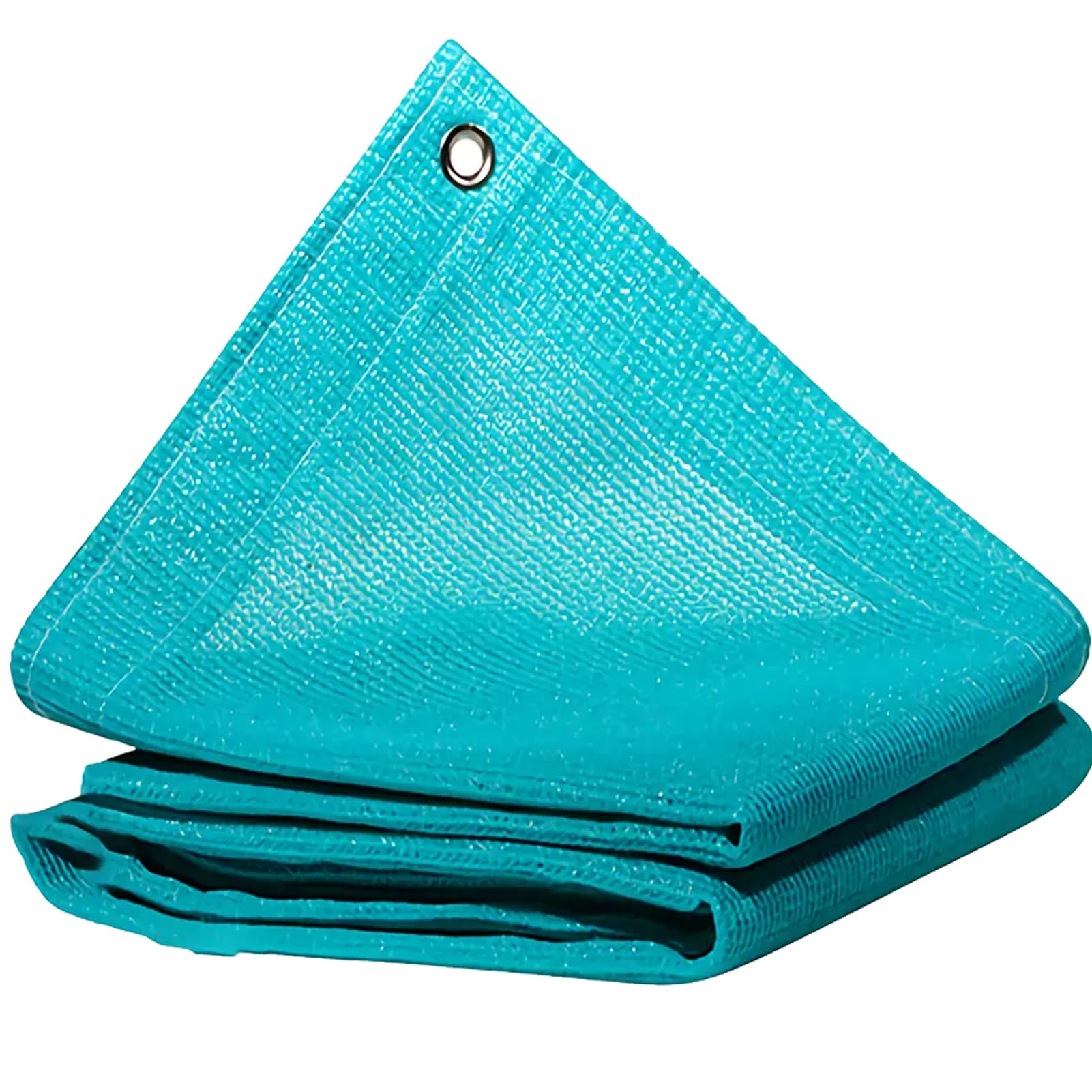 Azul Malla de Sombra 180 g/m²–Red de Protección Solar UV Resistentente, Transpirable y Ligera para Jardín, Terraza, Invernadero y Pérgola–2mx10m Toldo con Ojales Exterior