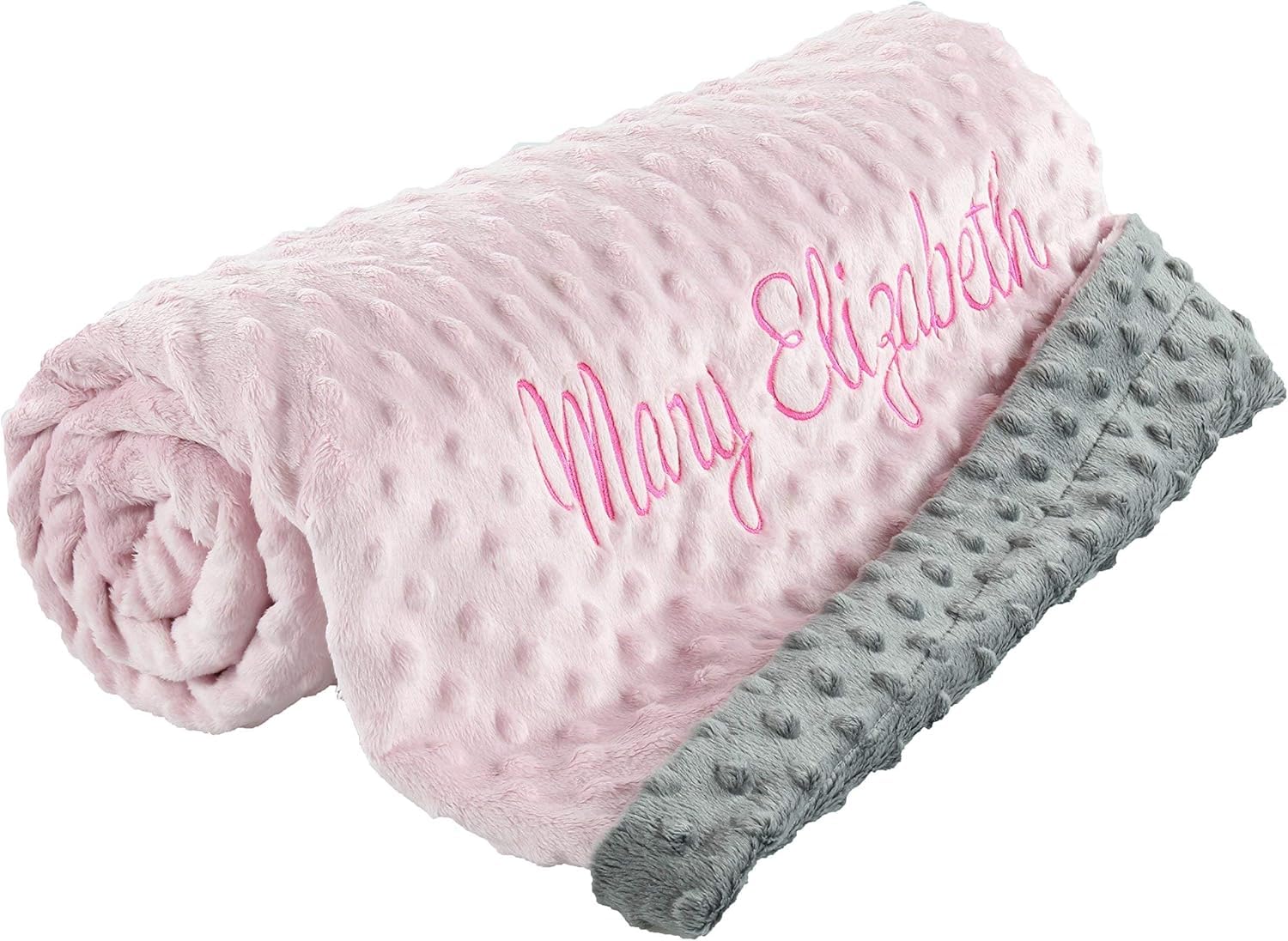 berry bebe Personalized Baby Blanket for Girls and Boys Ships from USA Custom Baby Blankets Personalized Gifts with