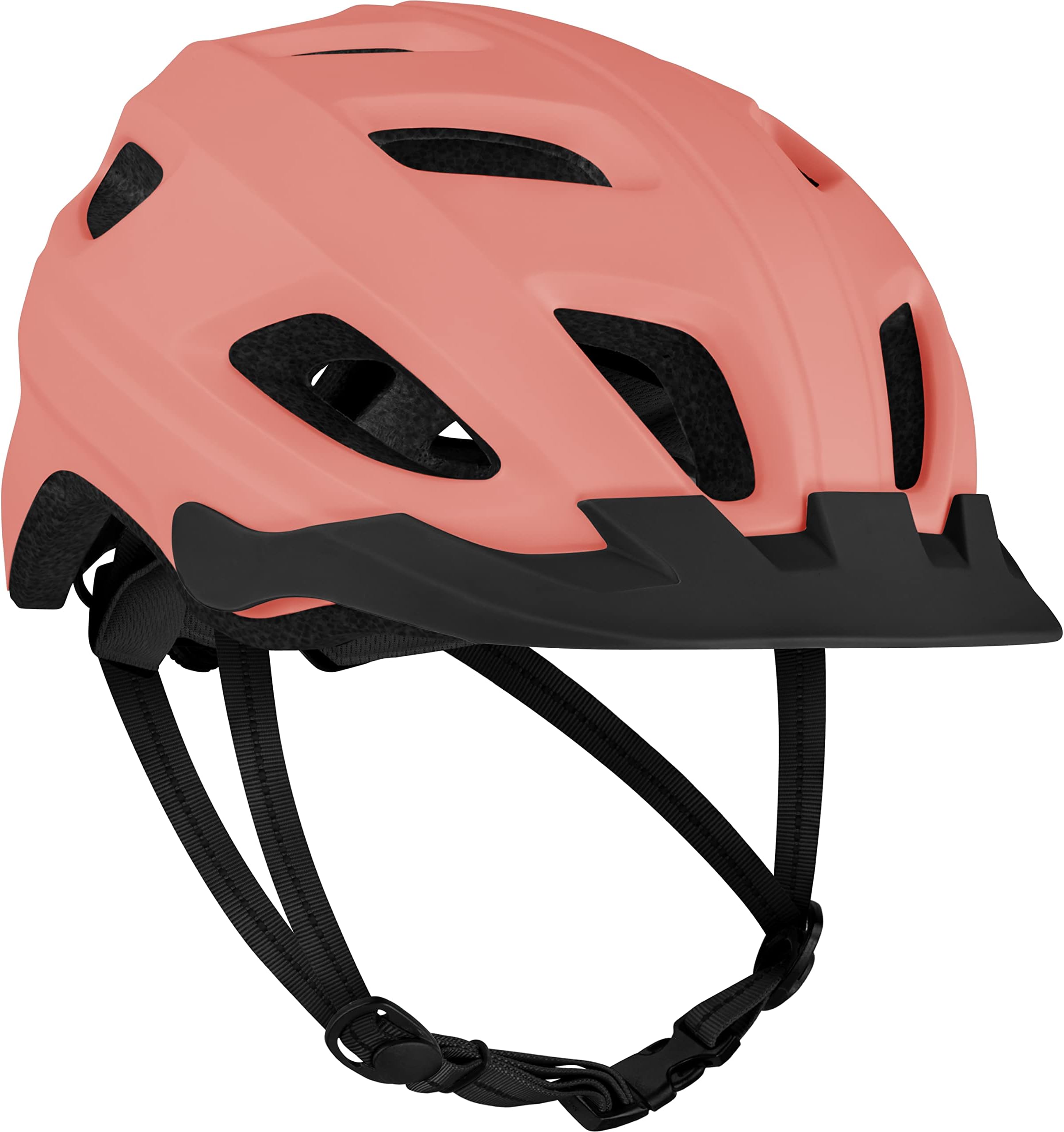 Lennon Adult Bike Helmet with LED Safety Light Adjustable Dial & Removable Visor - Adjustable Bicycle Cycling Helmet for Men & Women