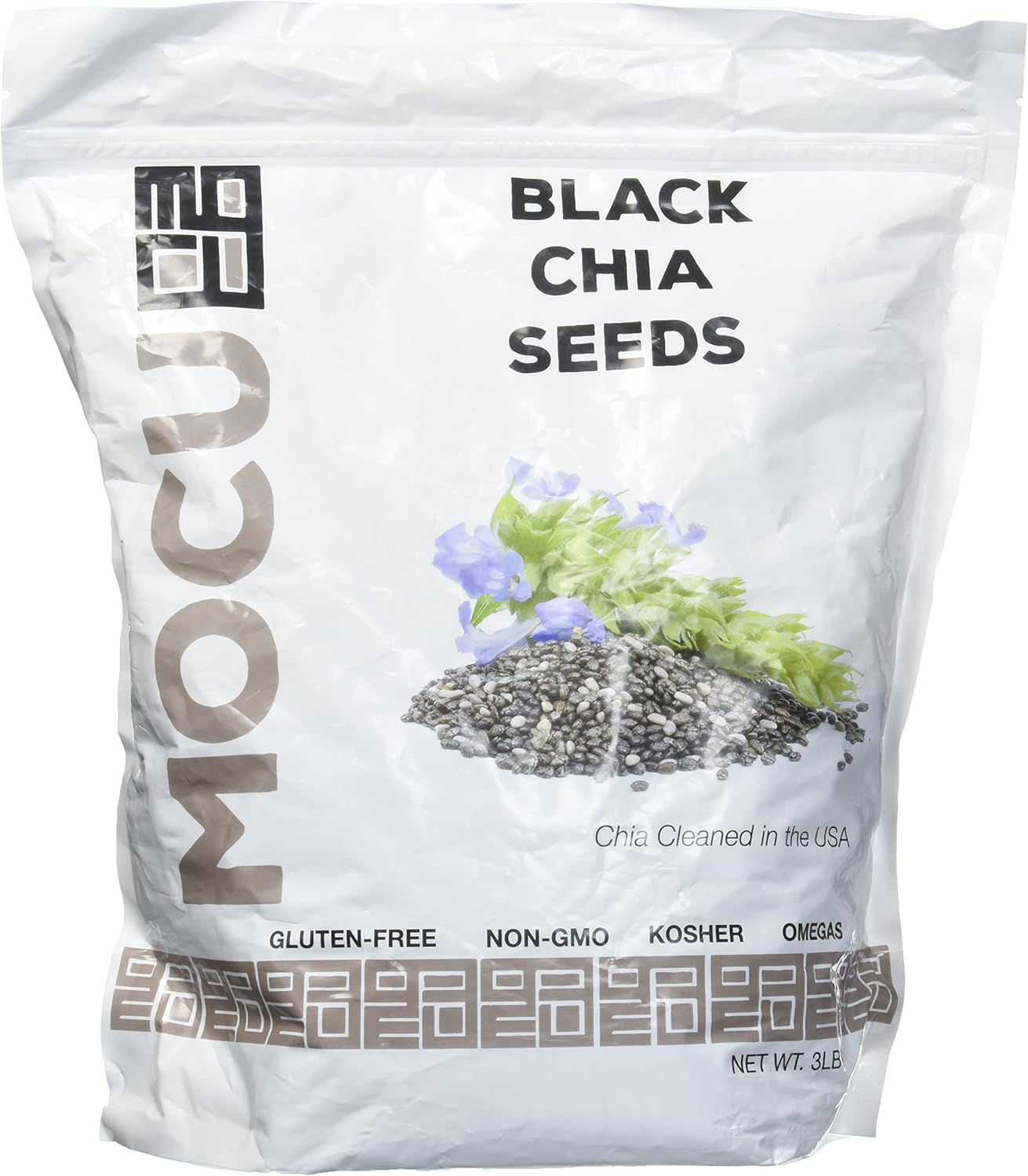 Marquis-Nutra Foods/Get Chia Brand Chia Seed, 3-Pound Bag