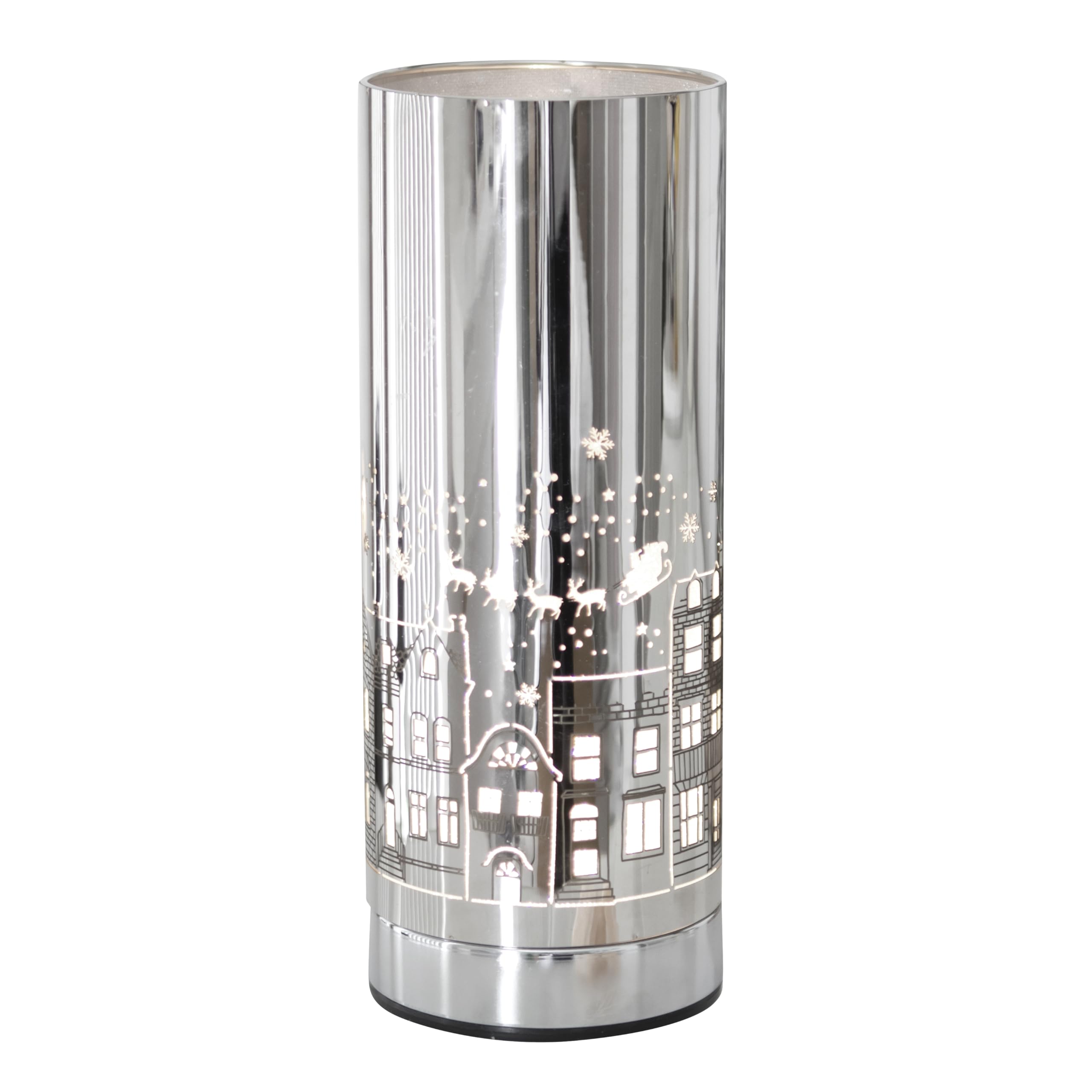 Something Different Christmas Village Electric Aroma Lamp Silver