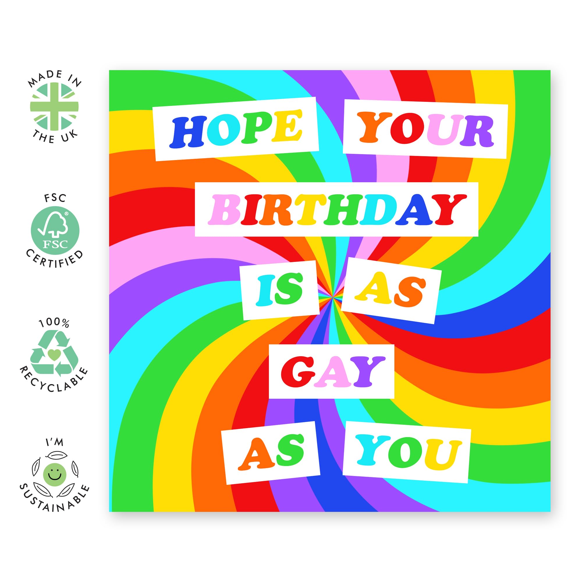 Central 23 Geburtstagskarte Für Ehemann – „Happy Birthday To My TweetHeart“, Süßes Design Mit Stickern, 14,5x14,5 Cm