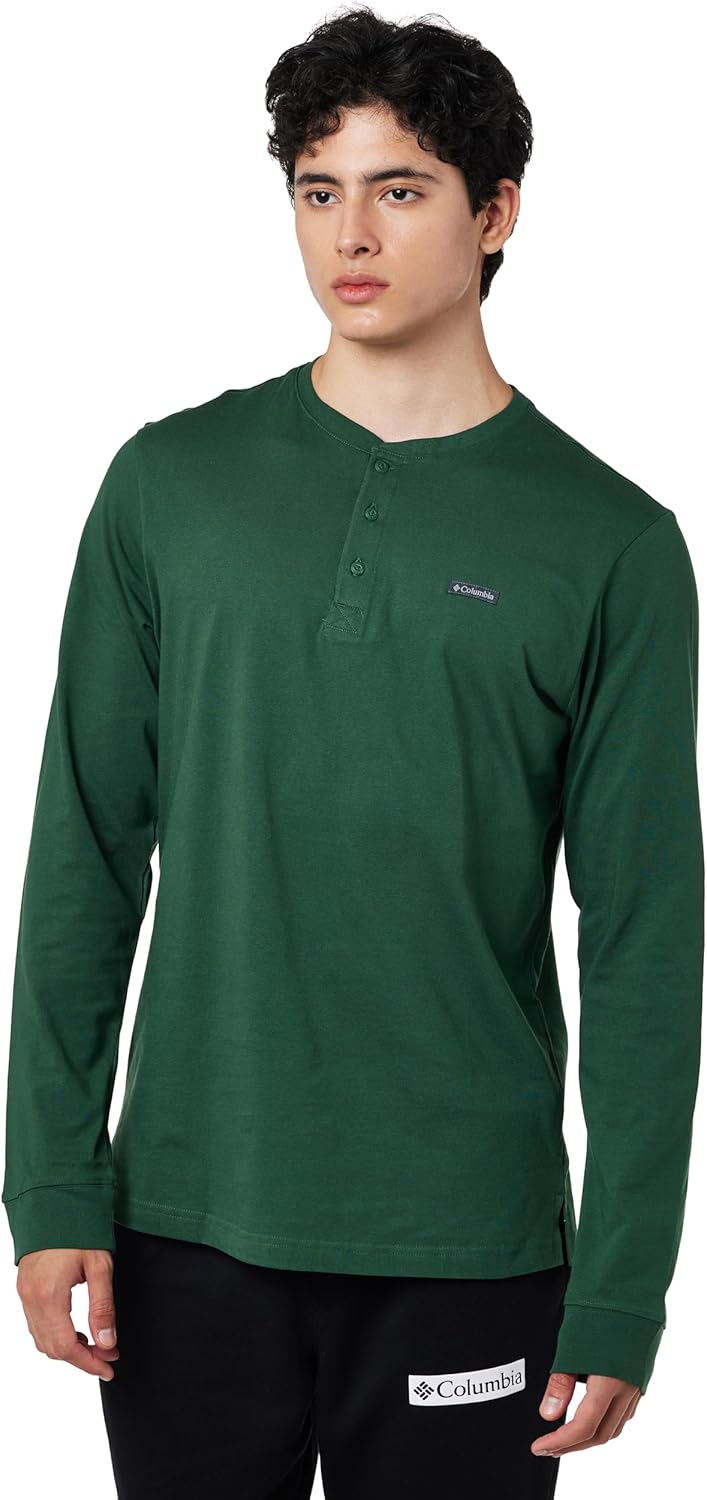 Columbia Mens Landroamer Long Sleeve Henley
