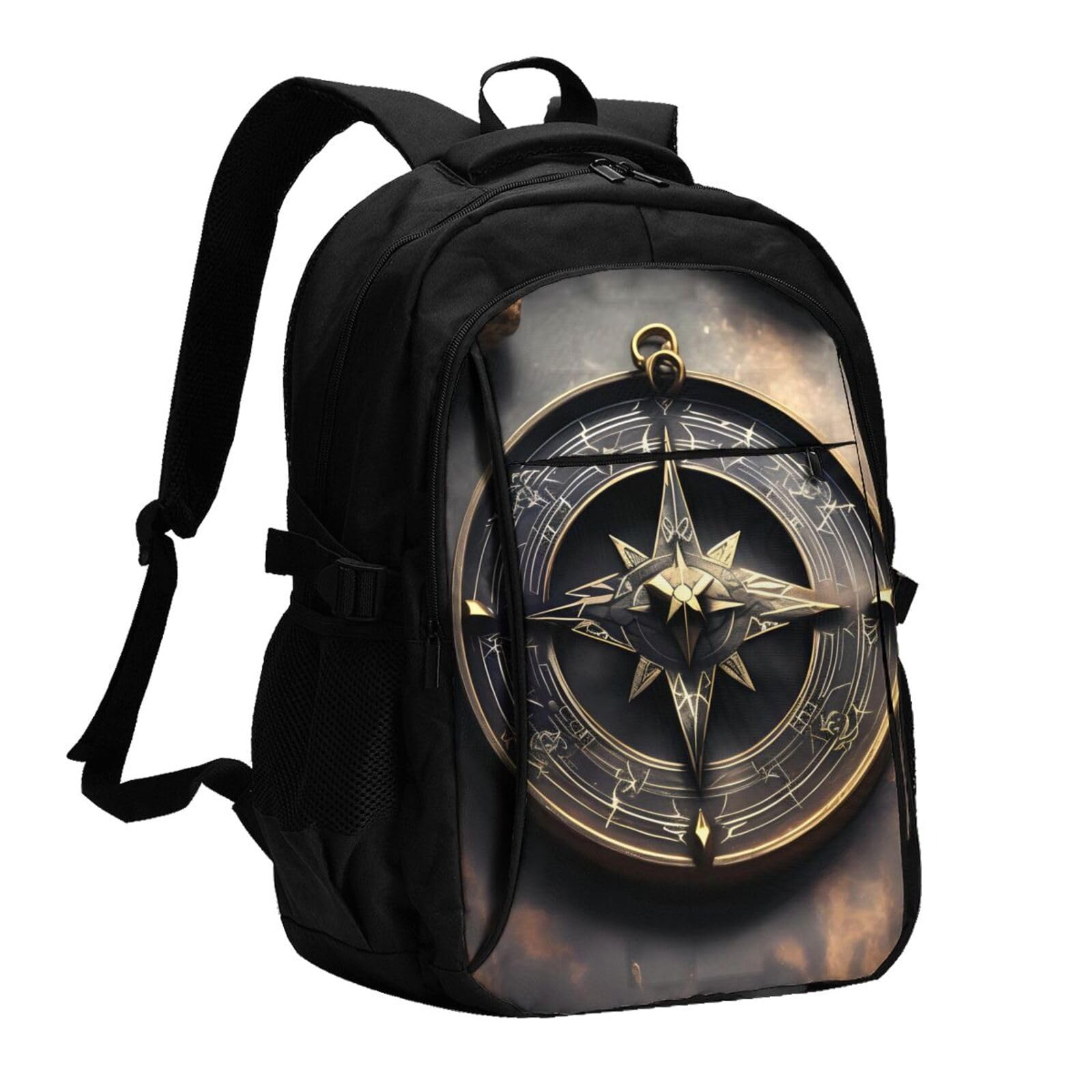 Magical Design Sac à dos de voyage pour ordinateur portable avec port USB