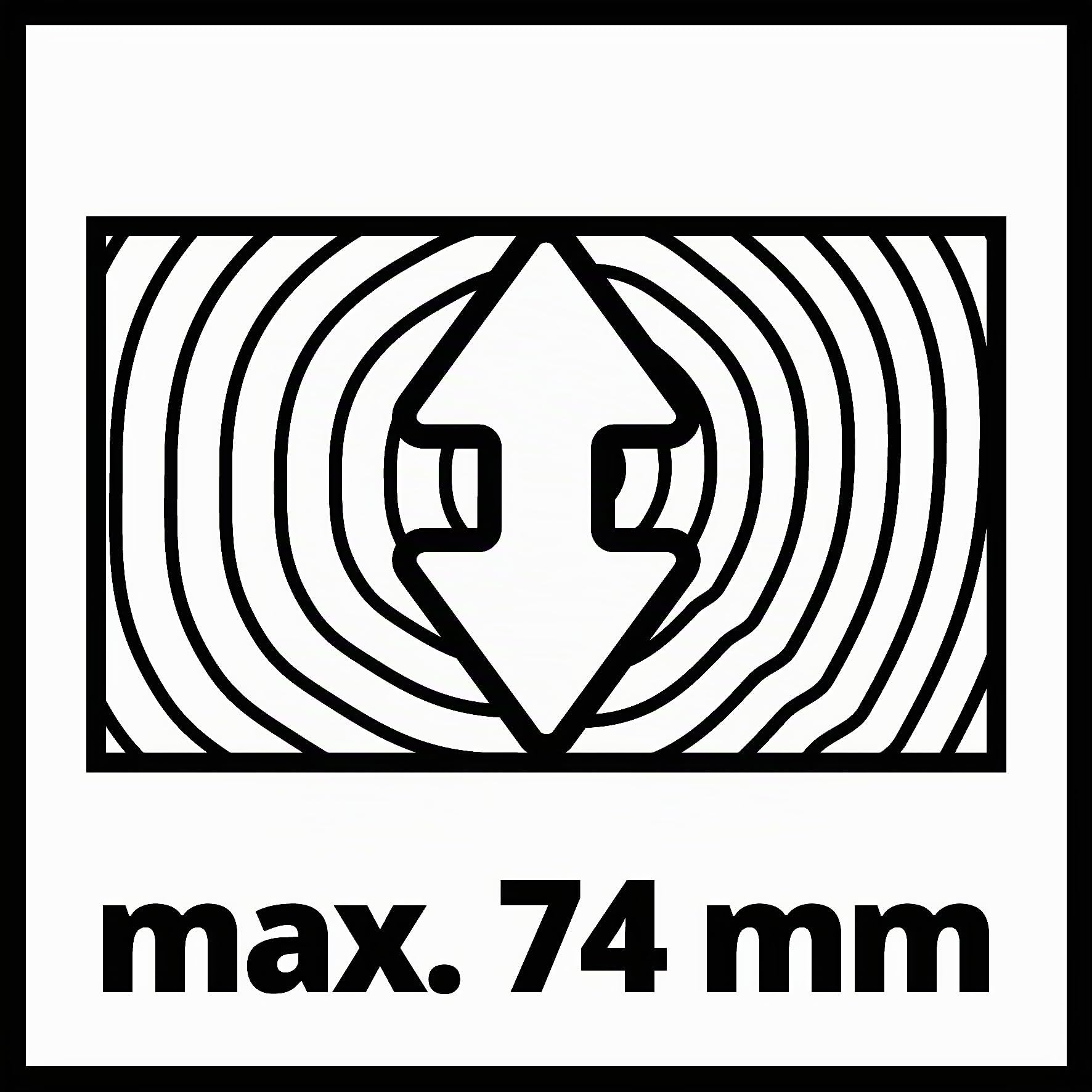Einhell Kapp-Gehrungssäge mit Obertisch TE-MS 254 T (2000 W, max. 74 mm x 130 mm Schnitttiefe/-breite, Ø 254 mm Sägeblatt, neigbarer Sägekopf, Laser, Tischkreissägen-Funktion)
