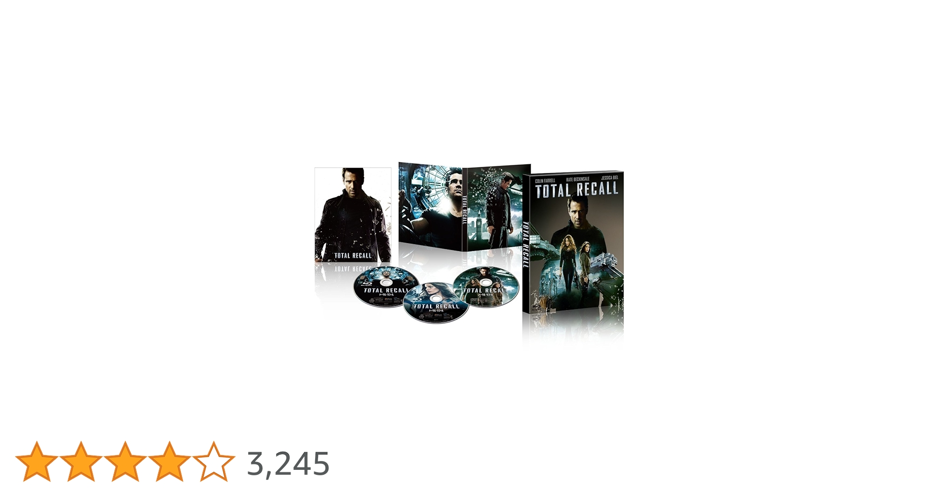 トータル・リコール ザ・シリーズ　4本セット Amazon.co.jp | トータル・リコール 限定スチールブック仕様 [4K