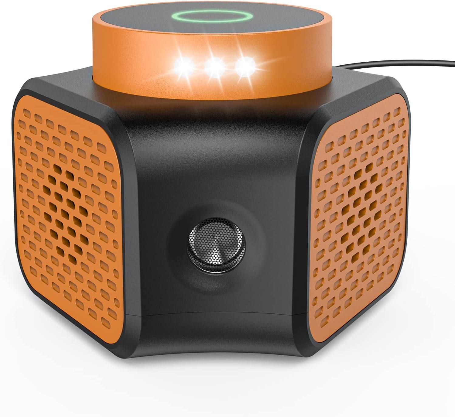 Ultrasonic Rodent Repellent, 360° Plug in Mouse Repellent, Mouse Traps indoor for home, Pest Control for Mouse, Rat, Rodent, Squirrel, Roach, Ant, Spider, Bat & Bugs for Home, Office, Warehouse-Orange