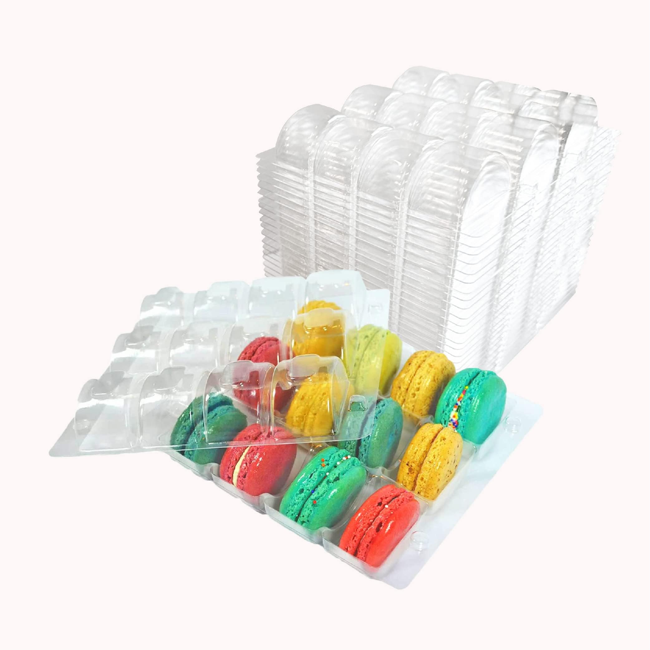 16 PACK Macaron Boxes, Macaron Boxes for 12, Macaron, Macaroon Boxes Packaging, Macaron Box, Macaron Packaging, Macaroons Gift Box, Macaron Clear Plastic, Macaroons Storage Container, Macaroon Boxes
