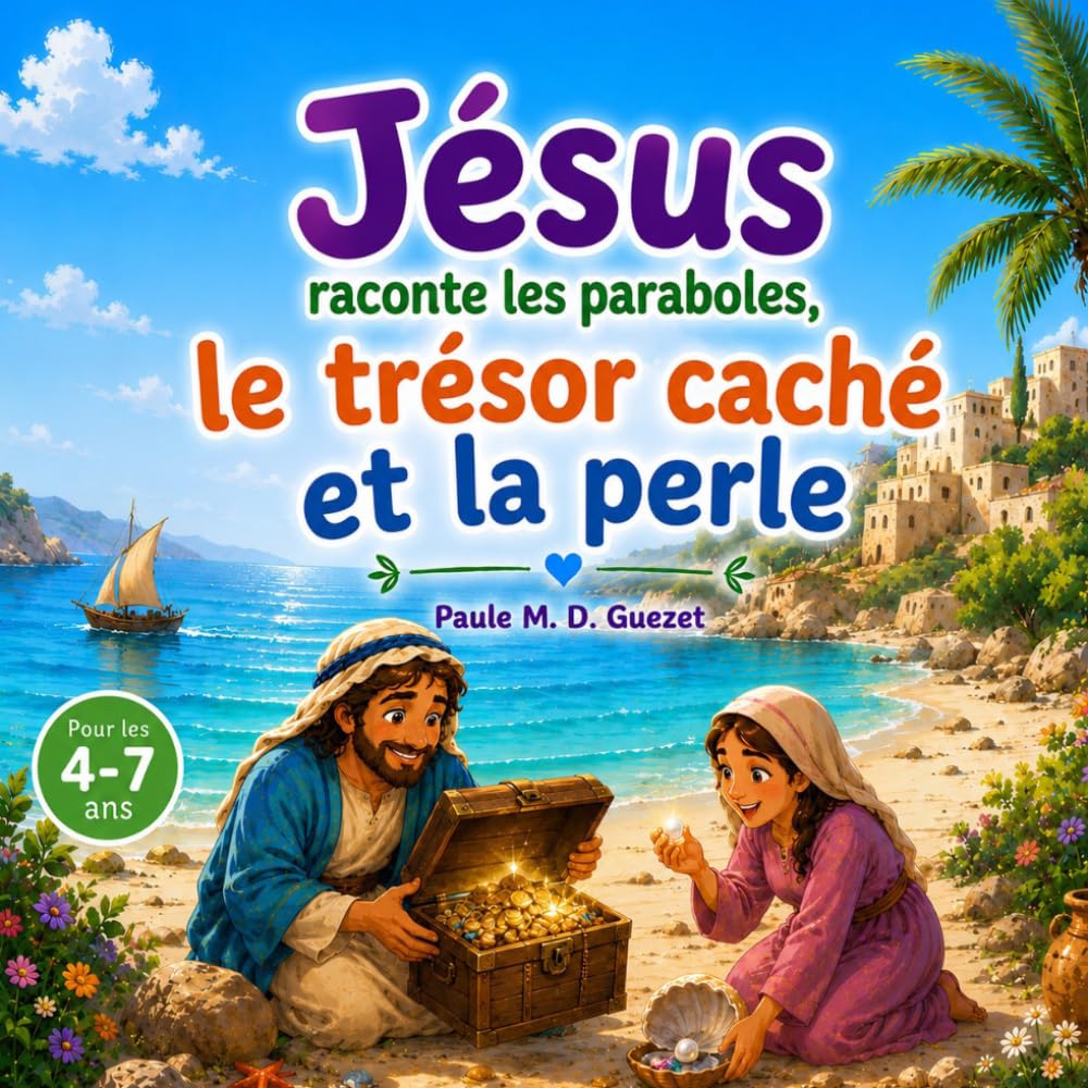 Jésus raconte les paraboles: La parabole du trésor caché et la perle