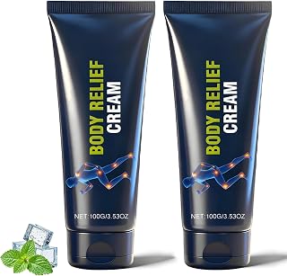 CapsaCare Body Relief Care Cream, Contains Capsaicin, Arnica, Msm Joint Relief Cream, Suitable for Feet, Hands, Legs, Muscles, Joints, and Waist, Fast Absorption, Mild & All Natural (200g)