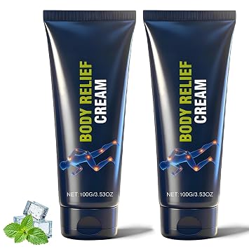 MYSQIHO Body Relief Care Cream, Contains Arnica, Msm Joint Relief Cream, Suitable for Feet, Hands, Legs, Muscles, Joints, and Waist, Fast Absorption, Mild & All Natural 200g