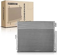 A-Premium A/C Condenser with Receiver Drier for 2011-2021 Jeep Grand Cherokee & Dodge Durango - OE Replacement 55038003AE