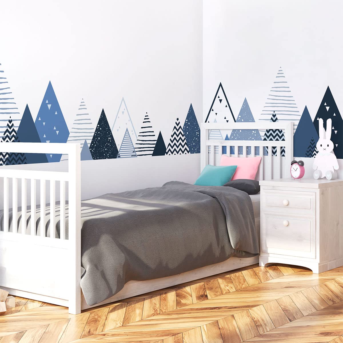 Ambiance Sticker Children's Wall Sticker for Baby Room Decoration - Giant Adhesive Wall Sticker | Alinka - H120 x L200 cm