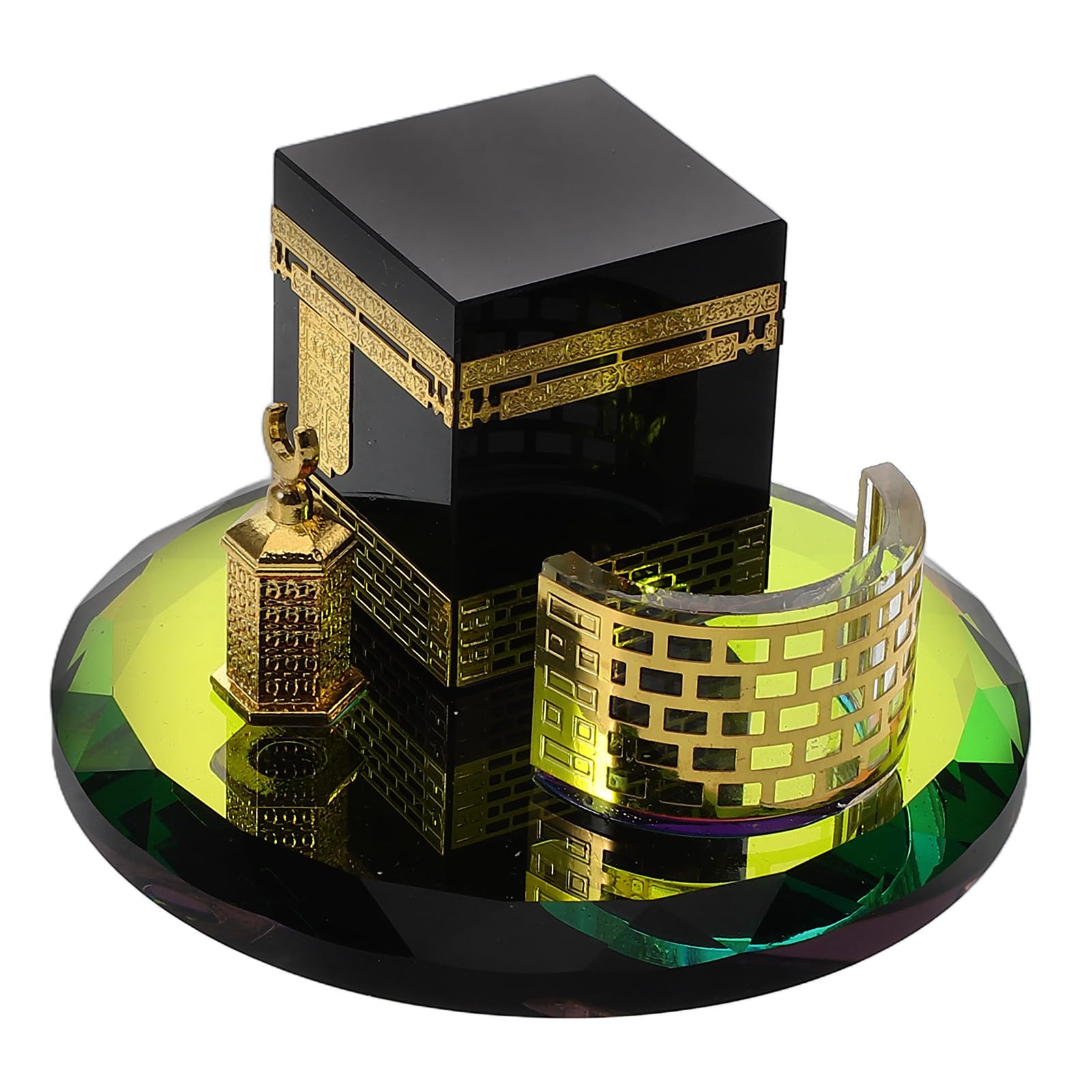 Décoration Kaaba en cristal pour maison, bureau et véhicule : sublimez votre quotidien