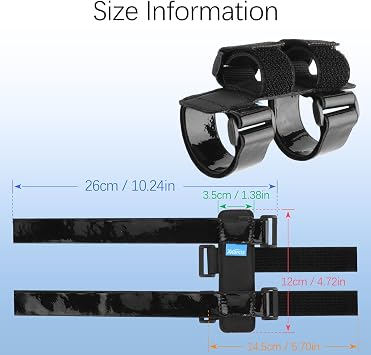 Xxerciz Flashlight Pouch Holster Compatible with OLIGHT ArkPro/ArkPro Ultra/Arkfeld Pro Flashlight, Nylon Flashlight Holder Tactical Light Carry Case with Hook and Loop Strap for Outdoors