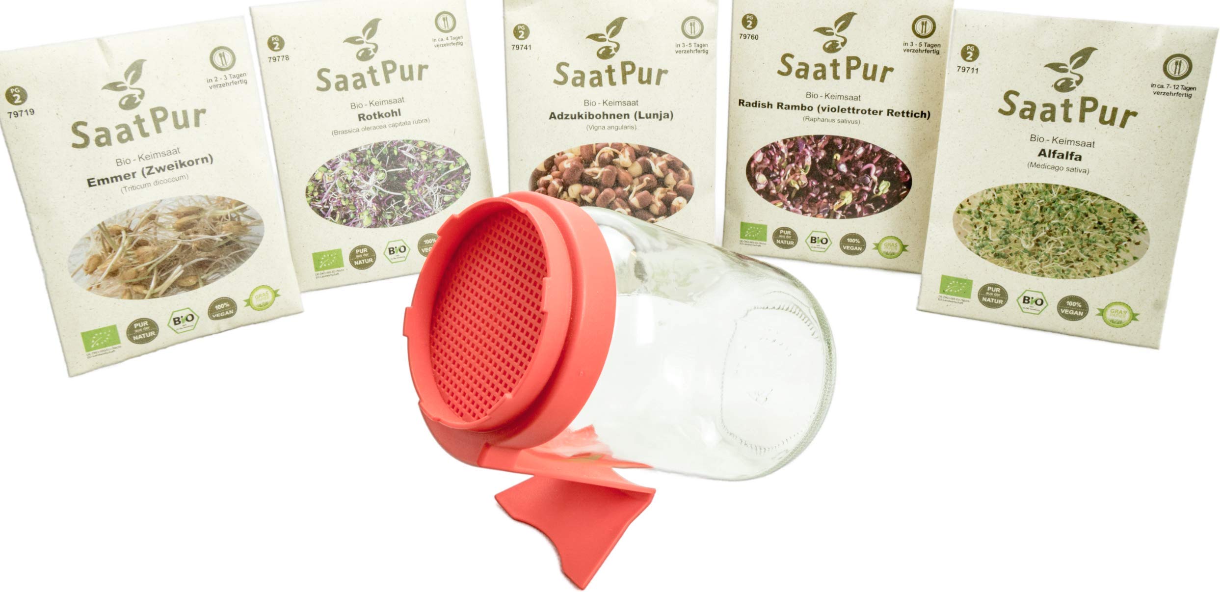 Amazon.de: SaatPur: Keimsaat-Sets