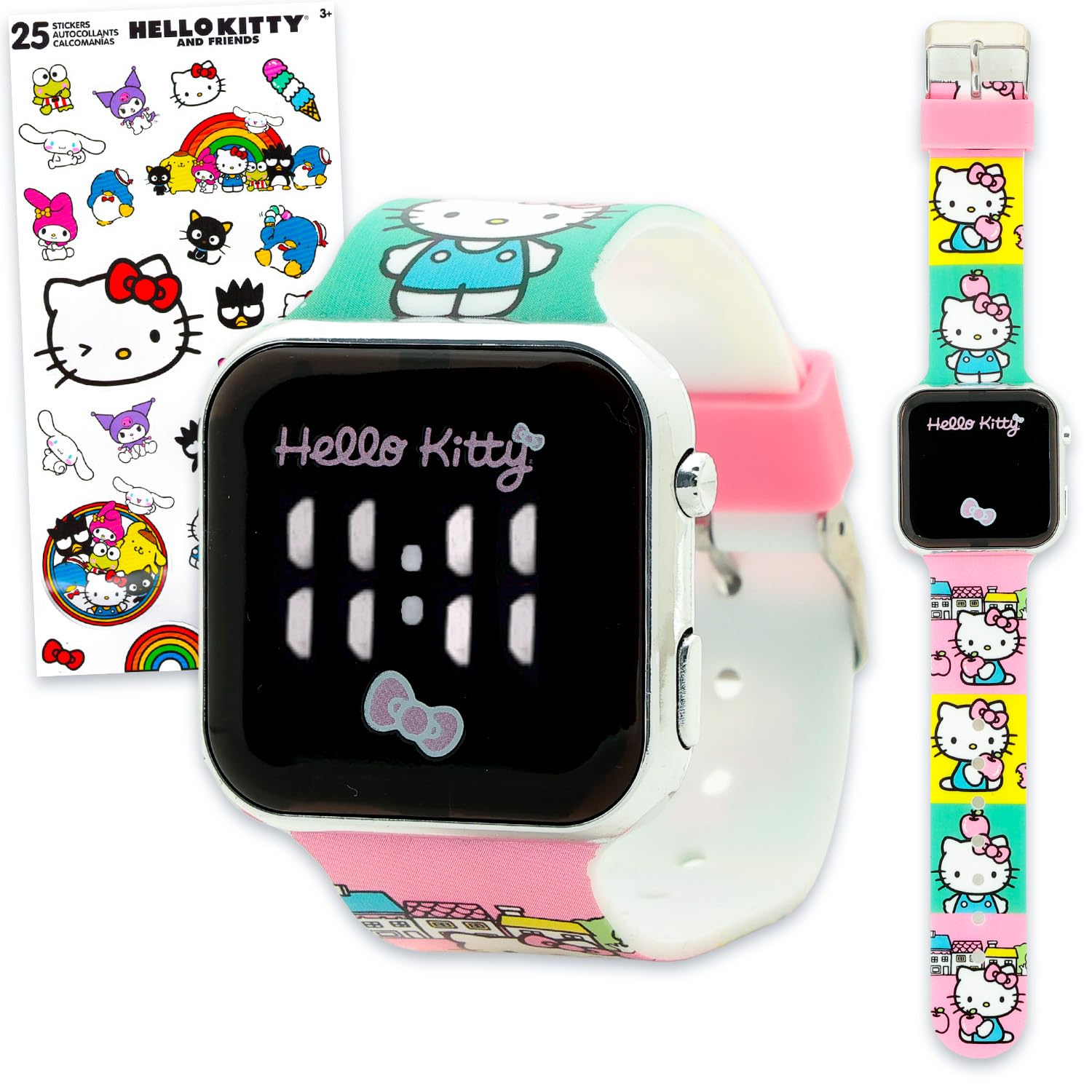 Amazon.co.jp: SANRIO ハローキティ腕時計 子供用 - キッズ用LCD
