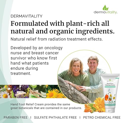 Miniatura 8 de UltimateVitality Crema de manos para pies para pacientes oncológicos, crema hidratante natural y orgánica intensiva para pieles irritadas sensibles