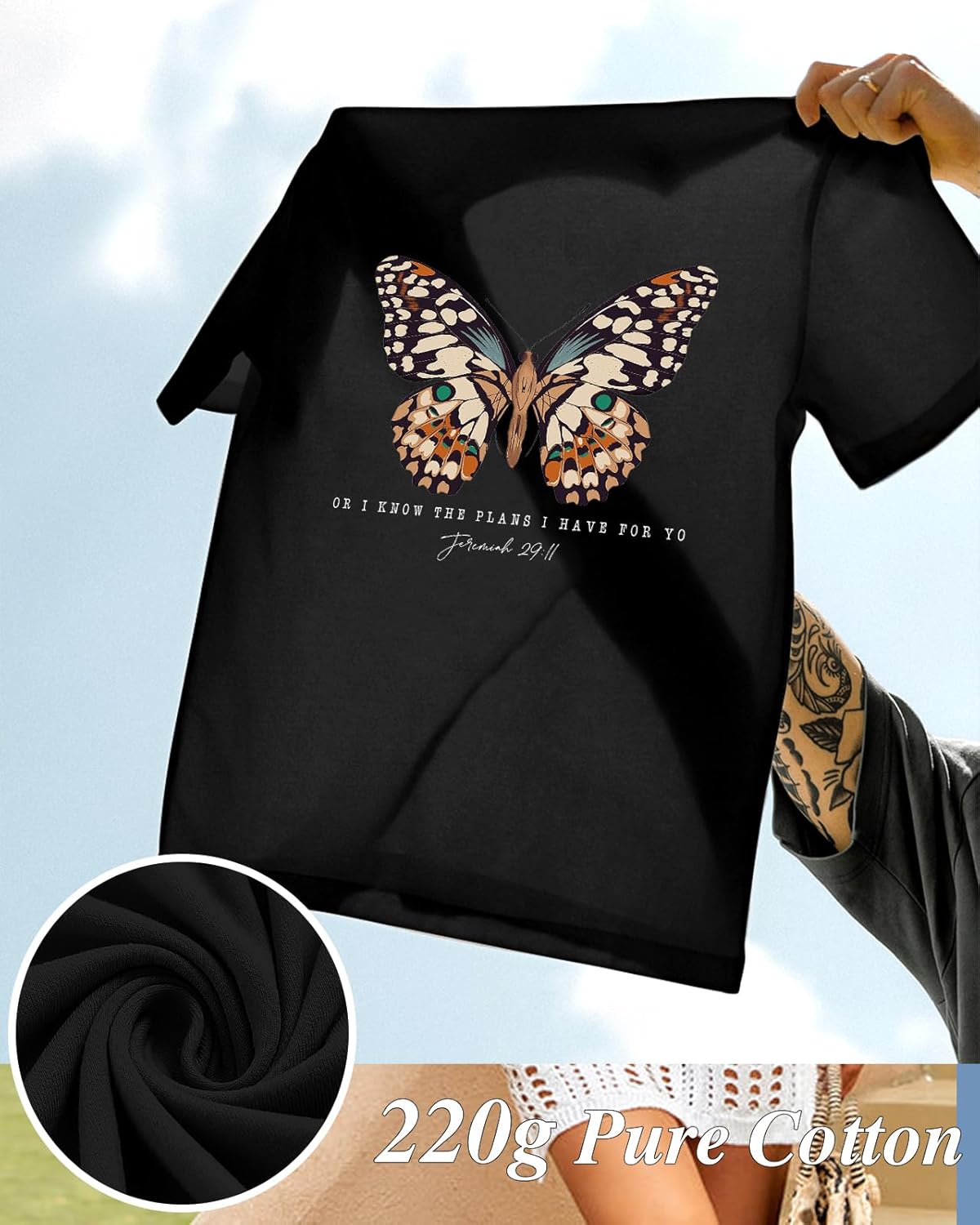 Flafens Oversized Tshirts for Women - Graphic T Shirt Loose Tees Crewneck Sleeve Top Cute Fashion Summer Pattern Print Tops - Image 6