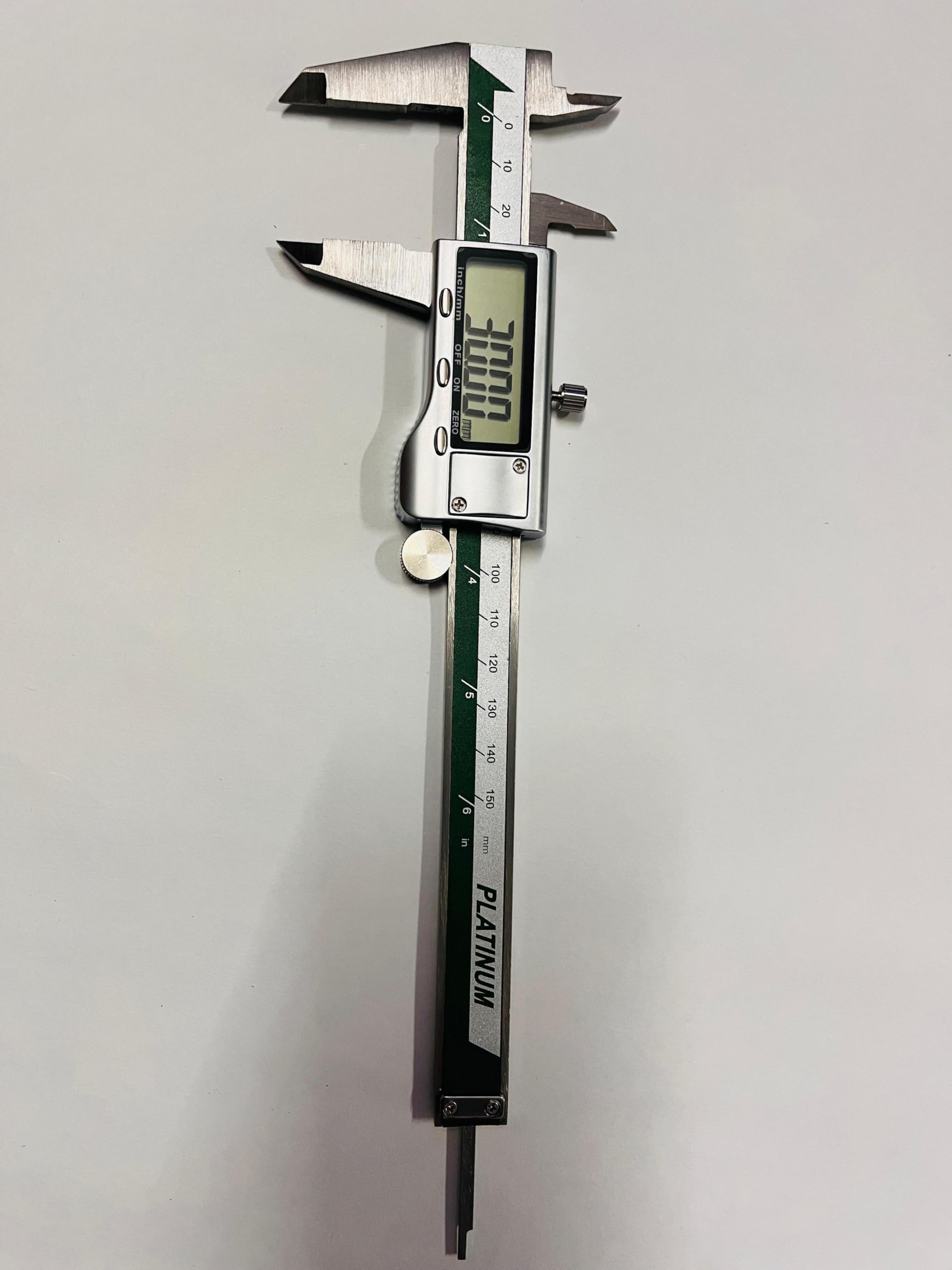 Corceptive Digital Vernier Caliper 0-150mm / 0-6 Inch, High-Precision Electronic Caliper with Large LCD Display, Stainless Steel Measuring Tool for Inside, Outside, Depth (PTC-150MM) - Image 3 thumbnail