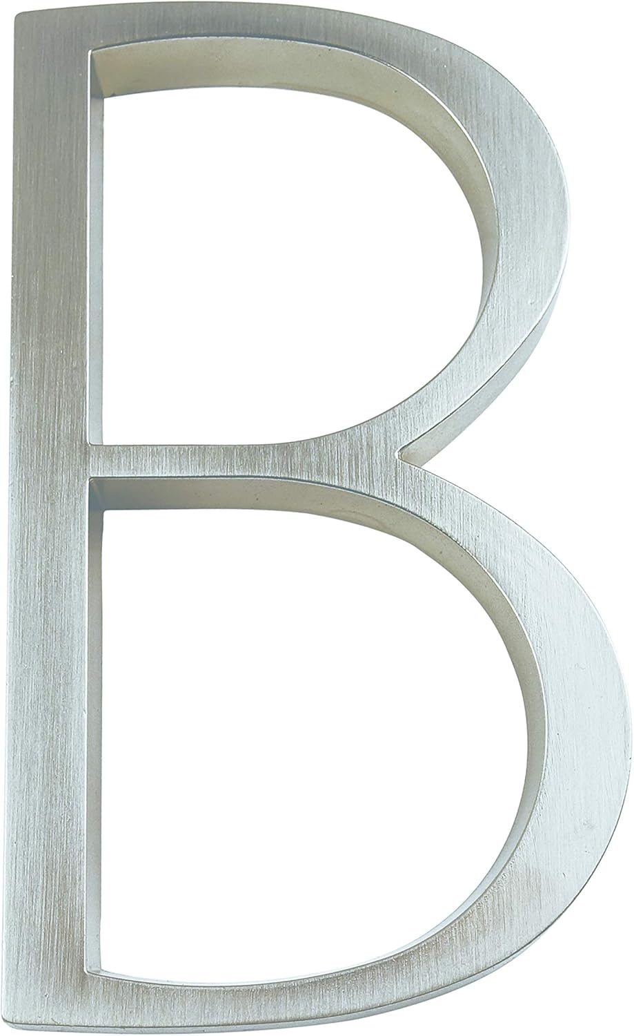 House number 12cm Silver House Number Sign 09 Alphabet