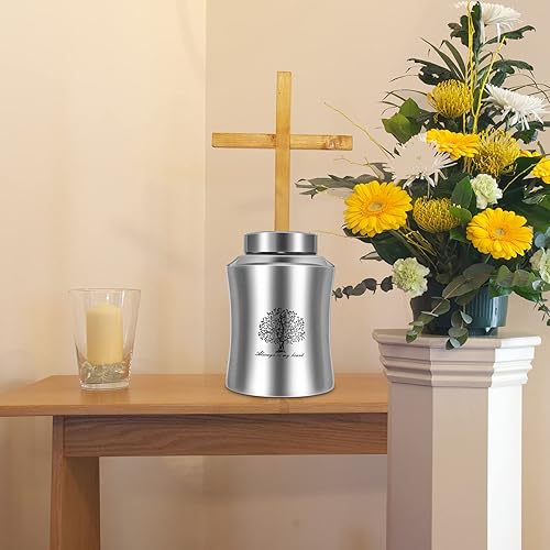 Miniatura 5 de Urnas para cenizas humanas urnas decorativas de cremación grandes de hasta 220 libras de memoria urna funeraria decorativa para cenizas masculinas y