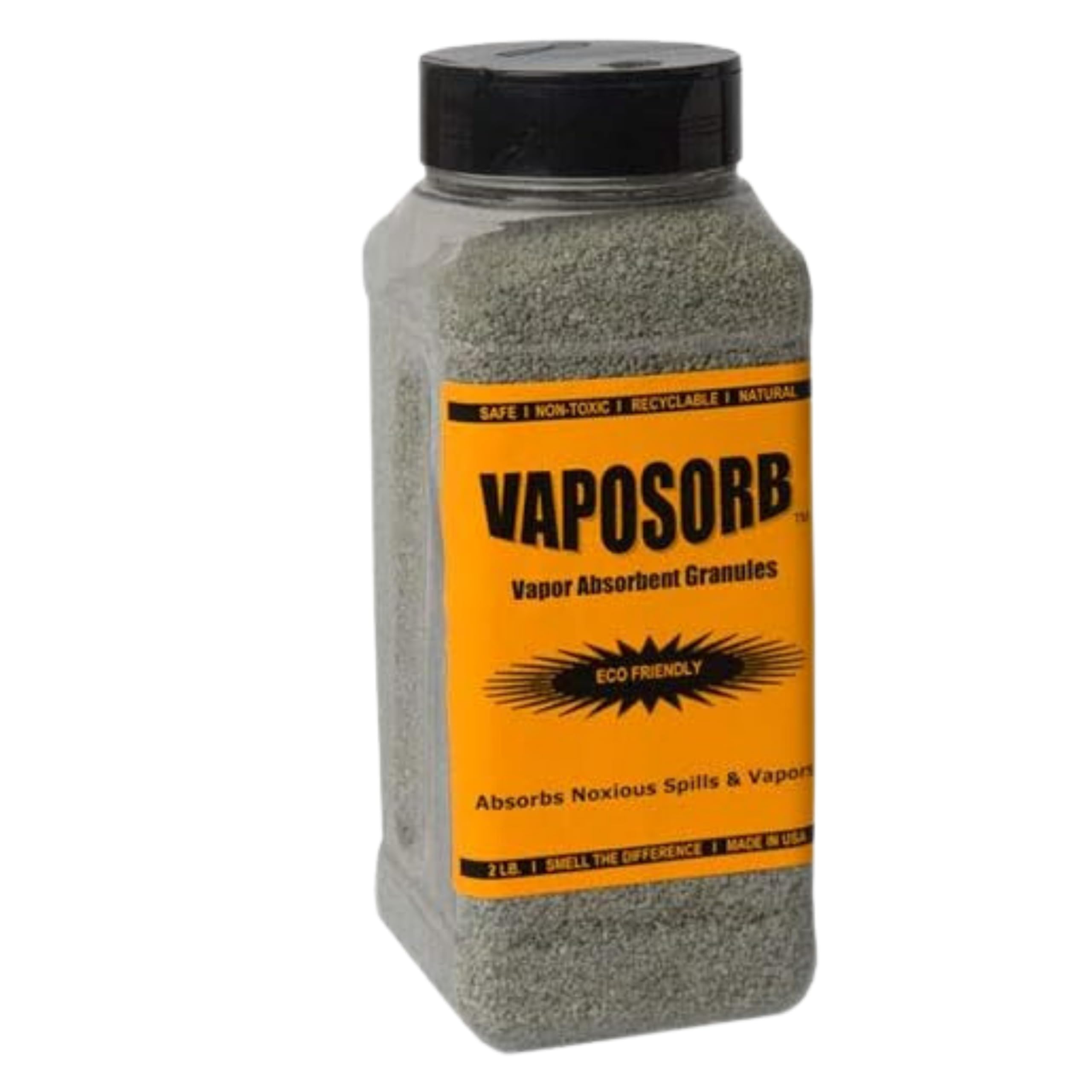 Natural Fume Remover: 2 lb. Granules Rid Chemical, Solvent & Gasoline Vapors