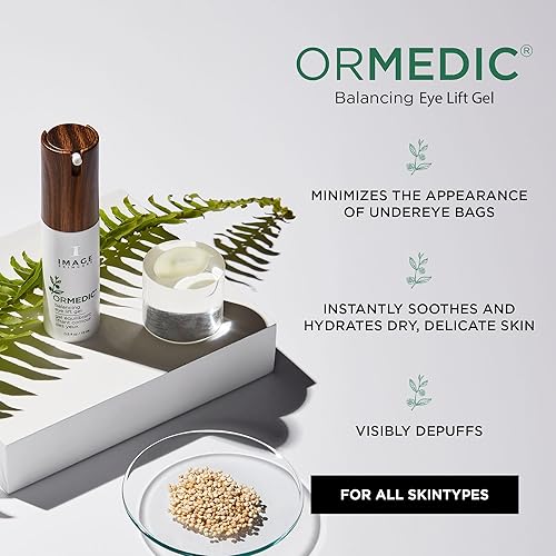 Miniatura 2 de IMAGE Skincare, ORMEDIC - Gel equilibrante para levantamiento de ojos, hidrata, calma, mejora las líneas finas y reduce la hinchazón, para un