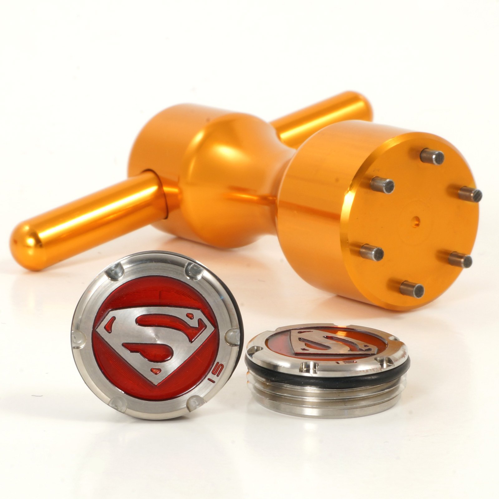 19th Hole Custom Shop 2 of 15g Deluxe Tour Style Red Weights for Scotty Cameron Putters with Wrench Tool (Gold)