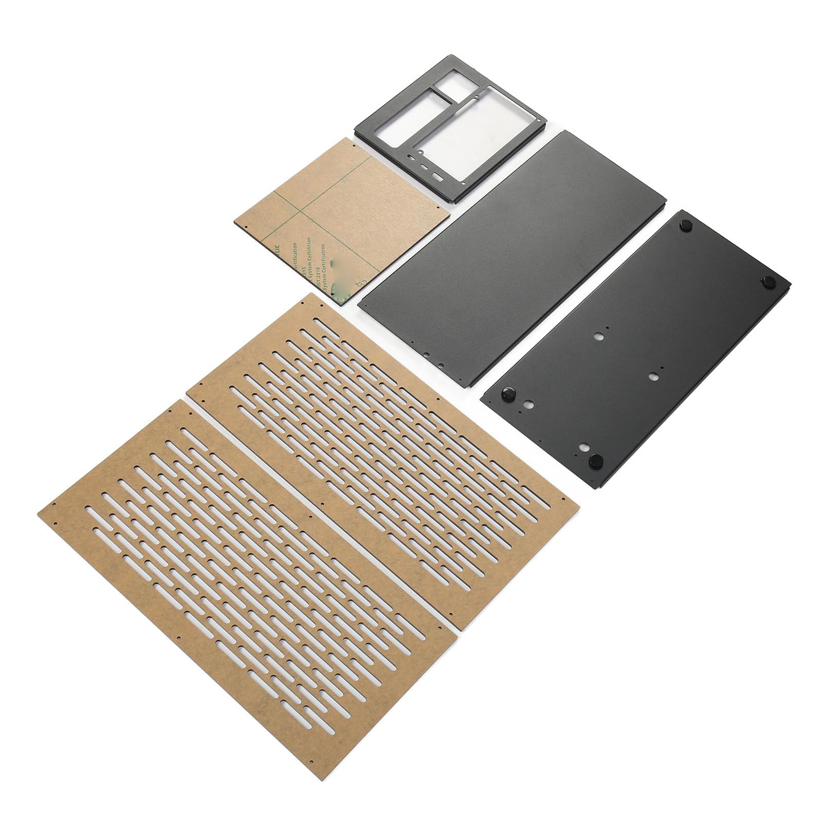 Yctze Etui ATX z ładowaniem PD, wsparciem i łańcuszkiem stokrotki do kart graficznych do 34.0 cm – wysokiej jakości konstrukcja stalowa i akrylowa (G3 ATX)